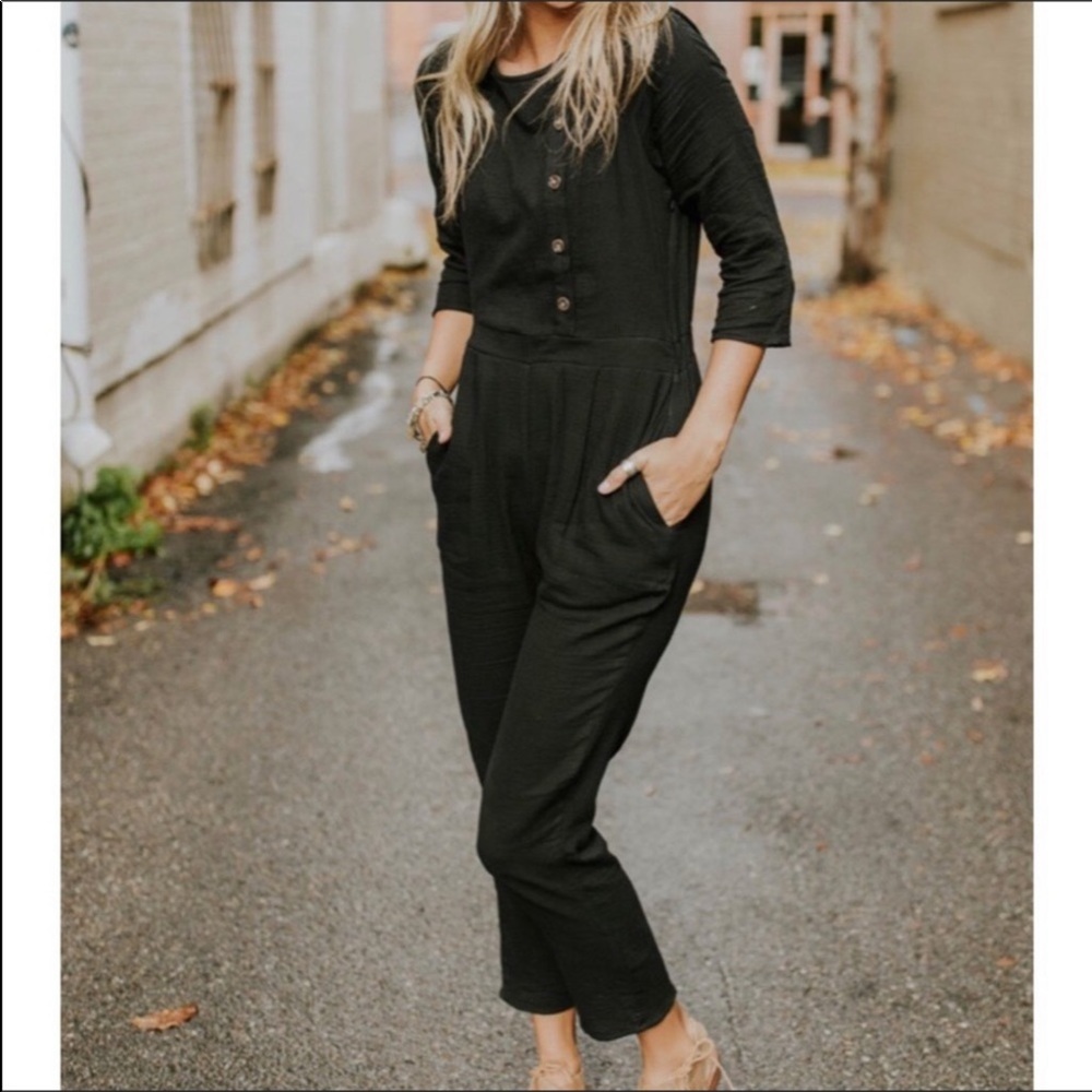 Roolee black jumpsuit